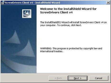 screw drivers client 1 - Установка и настройка ScrewDrivers Client v.4 на клиент терминалов RDP