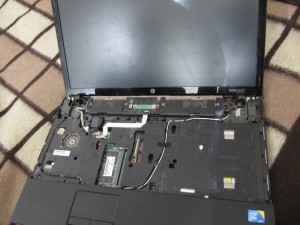 4 - Как разобрать ноутбук HP ProBook 4520
