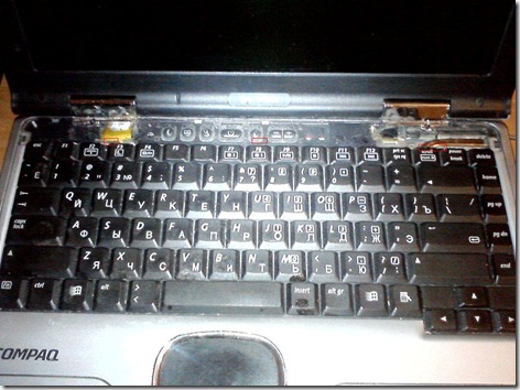 3 thumb - Как разобрать ноутбук Compaq EVO N800v