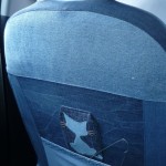 cat car jeans 15 150x150 - Чехлы для автомобиля из старых джинсов